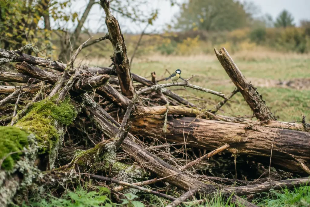 Haies mortes refuges pour la biodiversité